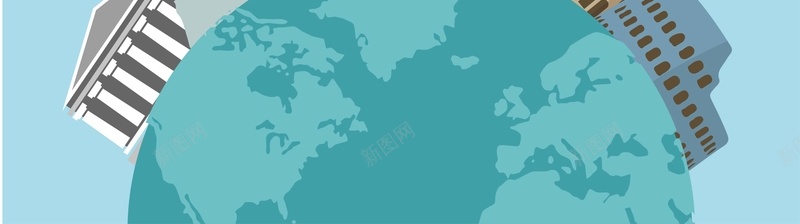 蓝色地球上的建筑物背景矢量图ai设计背景_新图网 https://ixintu.com AI 卡通 地球 建筑物 海报 矢量素材 背景 舒心 蓝色 高清背景设计图 矢量图