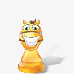 卡通国际象棋马png免抠素材_新图网 https://ixintu.com 卡通 国际象棋