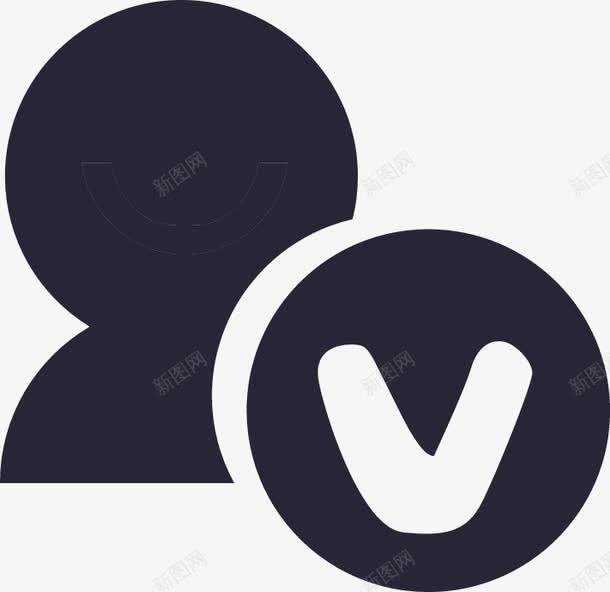 账户管理实名认证矢量图图标eps_新图网 https://ixintu.com 账户管理实名认证 矢量图