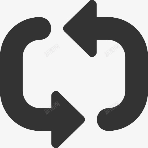 重复播放图标png_新图网 https://ixintu.com 循环 重复