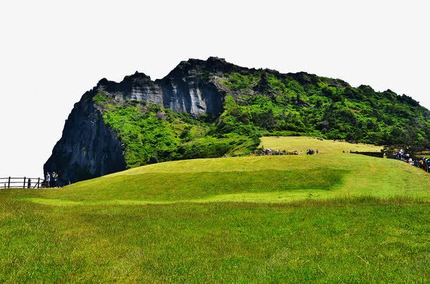 济州岛景点城山日出峰png免抠素材_新图网 https://ixintu.com 城山日出峰 旅游景区 济州岛 济州岛景点 著名景点