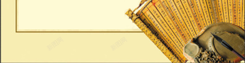 古风简约宣传海报背景jpg设计背景_新图网 https://ixintu.com 中国风 书简 古典 古风 大气 海报 简约 边框
