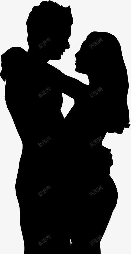 浪漫爱情夫妻轮廓png免抠素材_新图网 https://ixintu.com 夫妻 浪漫 爱情 轮廓