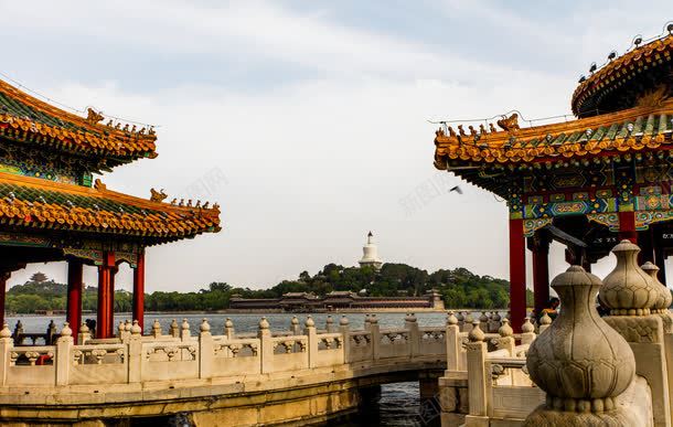 北海公园png免抠素材_新图网 https://ixintu.com 北京 建筑 旅游