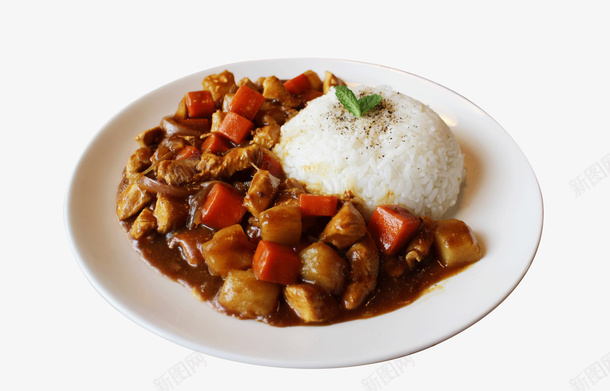 土豆牛肉盖浇饭png免抠素材_新图网 https://ixintu.com 土豆 土豆炖牛肉 牛肉 盖浇饭 饭