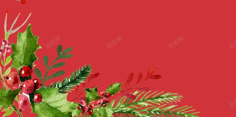 红色喜庆过节扁平H5背景矢量图ai设计背景_新图网 https://ixintu.com H5h5 H5背景 喜庆 宣传 微信活动 扁平 手机端APP 简约 红色 绿叶 花朵 过节 矢量图