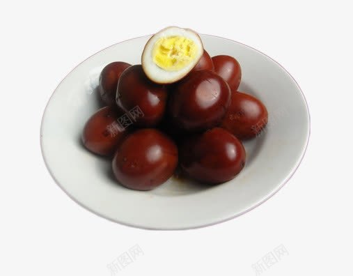酱油鸡蛋片png免抠素材_新图网 https://ixintu.com 健康早餐 卤鸡蛋图片 美味的鸡蛋图片 营养丰富的鸡蛋
