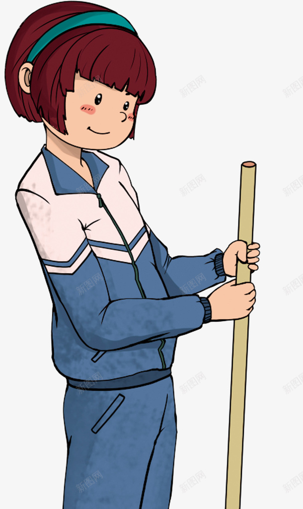 劳动节学生五一女同学png免抠素材_新图网 https://ixintu.com 五一 劳动节 女同学 学生