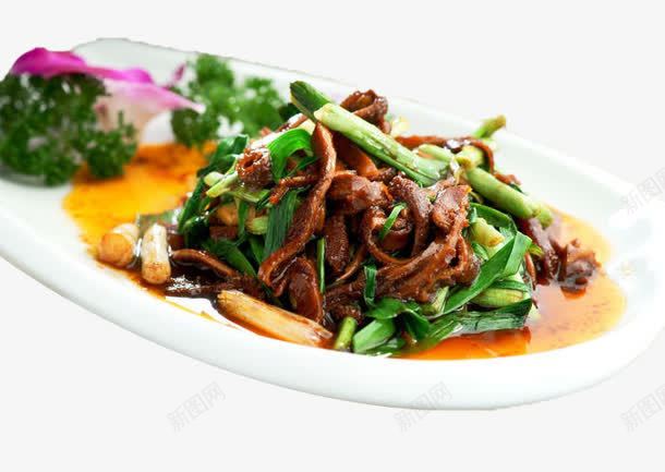 大蒜叶炒羊肚png免抠素材_新图网 https://ixintu.com 大蒜叶炒羊肚 小吃 熟食 美食