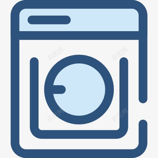 洗衣图标png_新图网 https://ixintu.com 技术 洗衣房 洗衣机