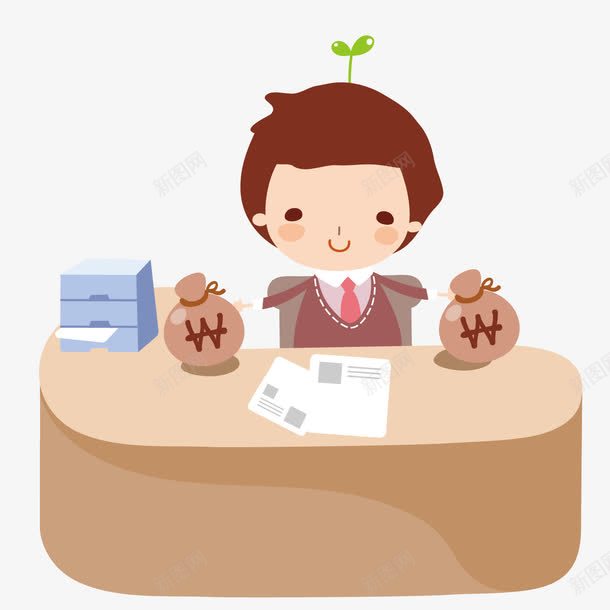 银行理财师png免抠素材_新图网 https://ixintu.com 前台接待 理财 理财师 银行