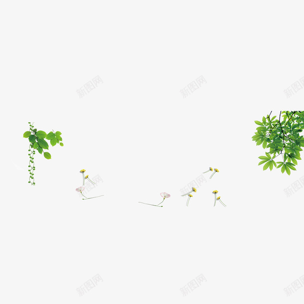 春天绿植草春天来了png免抠素材_新图网 https://ixintu.com 初春焕彩 春天 春天来了 绿植 草