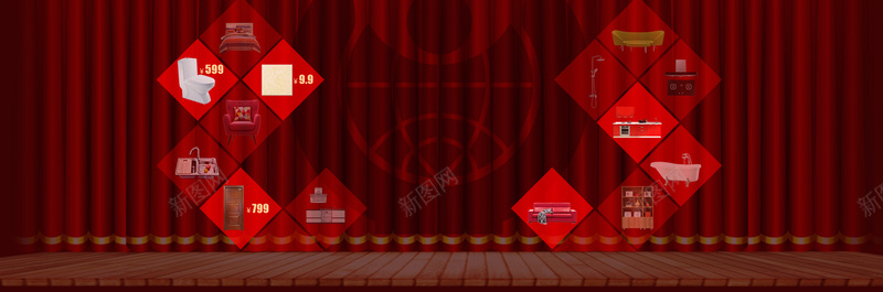 电商海报psd设计背景_新图网 https://ixintu.com 315 打假 海报 海报banner 消费者权利日 电商 维权