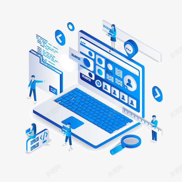 25D笔记本程序代码卡通矢量图ai免抠素材_新图网 https://ixintu.com 代码 卡通矢量 矢量卡通 程序 笔记本 矢量图