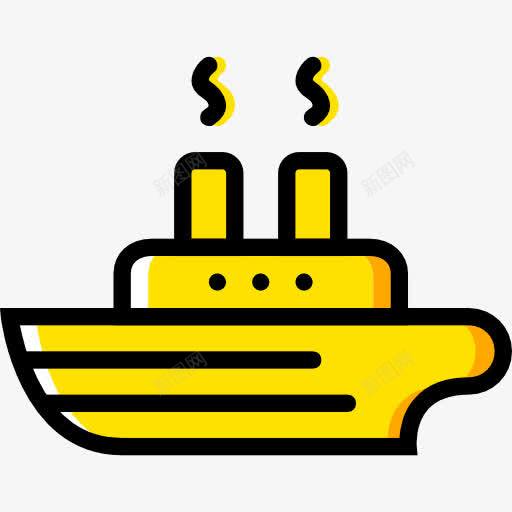 船图标png_新图网 https://ixintu.com 游船 游艇 船 船舶运输 运输船
