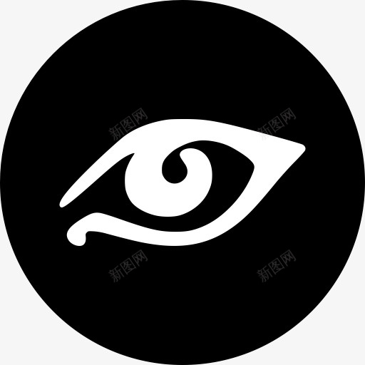 远见Linux系统黑眼圈图标png_新图网 https://ixintu.com Foresight Linux linux 远见