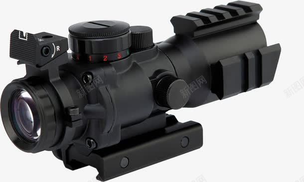 瞄准设备png免抠素材_新图网 https://ixintu.com 枪设备 武器 瞄准器