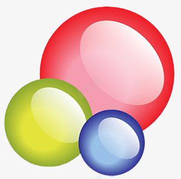 物体三原色png免抠素材_新图网 https://ixintu.com 圆形 红色 蓝色 黄色
