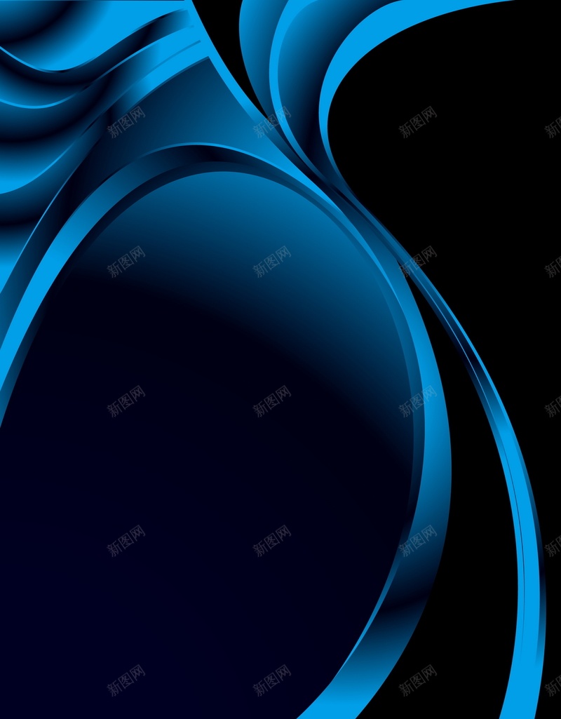 蓝色质感条纹矢量图ai设计背景_新图网 https://ixintu.com 条纹 流线 纹理 蓝色 质感 矢量图