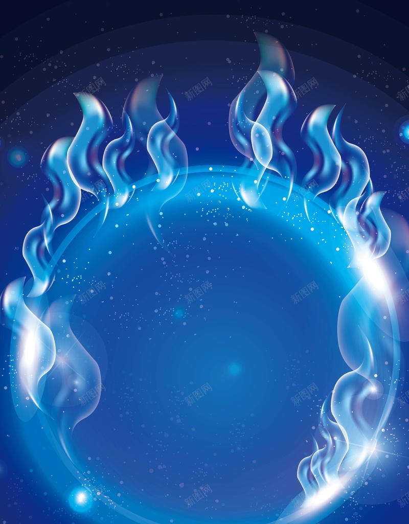 蓝色圆盘上的火焰背景矢量图ai设计背景_新图网 https://ixintu.com AI 光晕 圆盘 海报 火焰 矢量素材 科幻 科技 背景 蓝色 震惊 高清背景设计图 矢量图