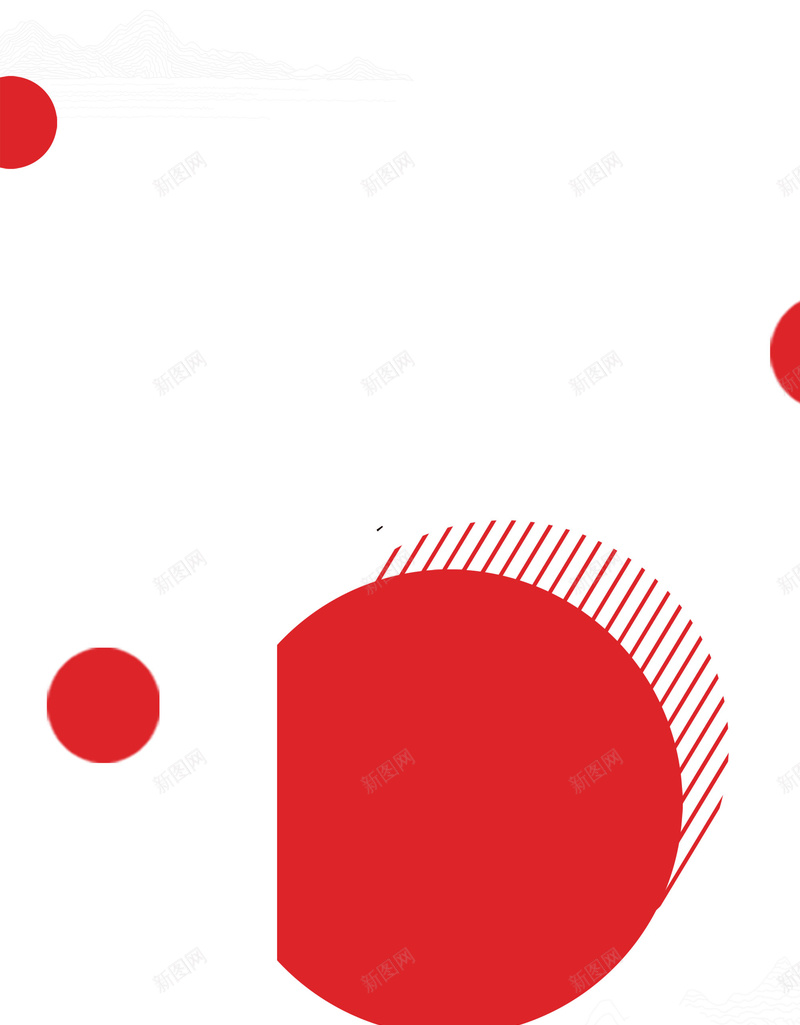 简约时尚白底红色装饰背景psd设计背景_新图网 https://ixintu.com 创意 商业 商业海报 新品发布 时尚 白色 简约 红色 背景素材