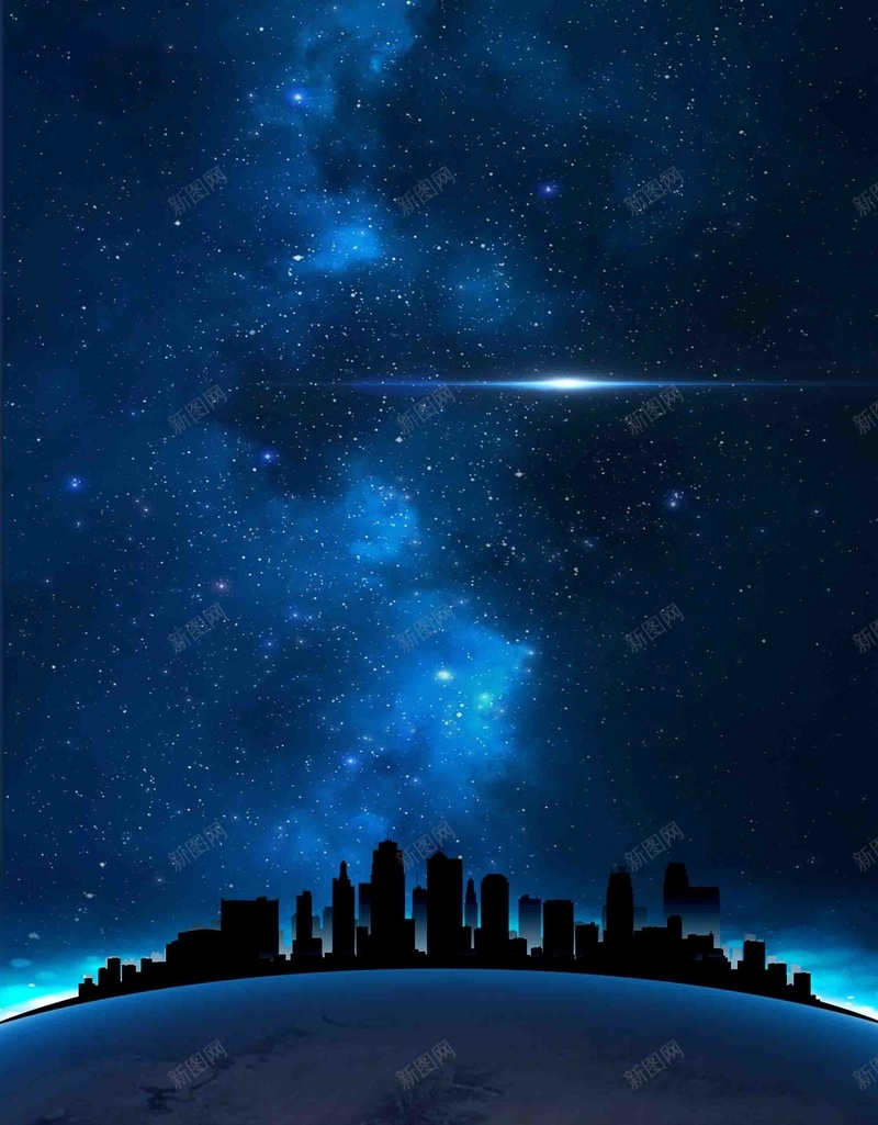 地球熄灯一小时海报背景模板psd设计背景_新图网 https://ixintu.com 公益 地球 大气 星空 海报 熄灯一小时 环保 背景模板