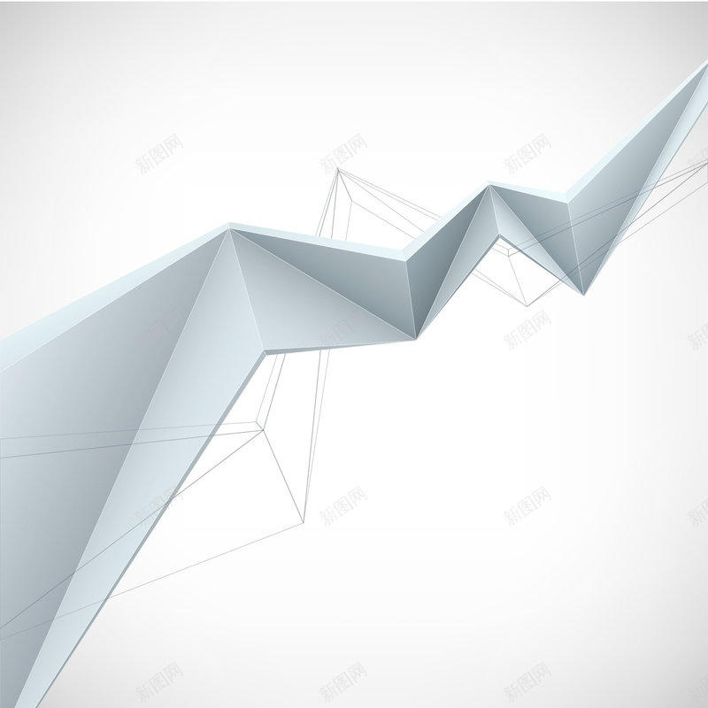 立体白色几何质感背景矢量图ai设计背景_新图网 https://ixintu.com 几何 白色 立体 纹理 背景 质感 矢量图