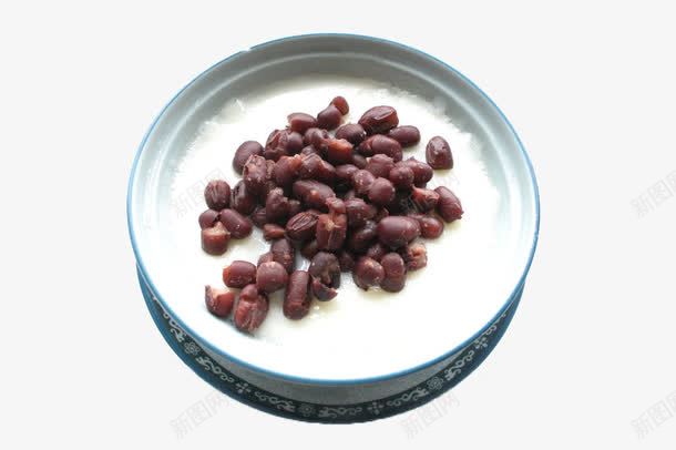 红豆双皮奶png免抠素材_新图网 https://ixintu.com 乳状 双皮奶 小吃 红豆