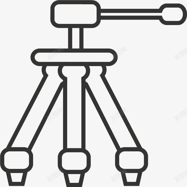 线条支架png免抠素材_新图网 https://ixintu.com 三脚架 固定支架 支撑相机 支架 相机支架 线条