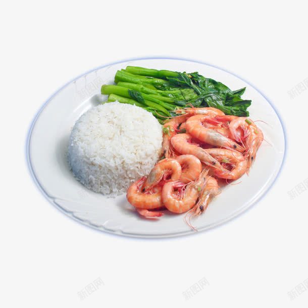 鲜虾饭png免抠素材_新图网 https://ixintu.com 传统美食 快餐 海虾烩饭 美食 鲜虾饭 鲜虾饭宣传