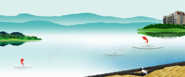 唯美中国风背景jpg设计背景_新图网 https://ixintu.com 国风 背景