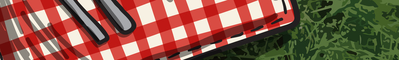 创意烧烤派对海报矢量背景ai设计背景_新图网 https://ixintu.com BBQ派对 卡通 手绘 派对海报 矢量 童趣 背景 野餐 餐具 矢量图