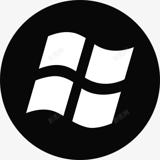 微软Windows系统黑眼圈图标png_新图网 https://ixintu.com window 微软