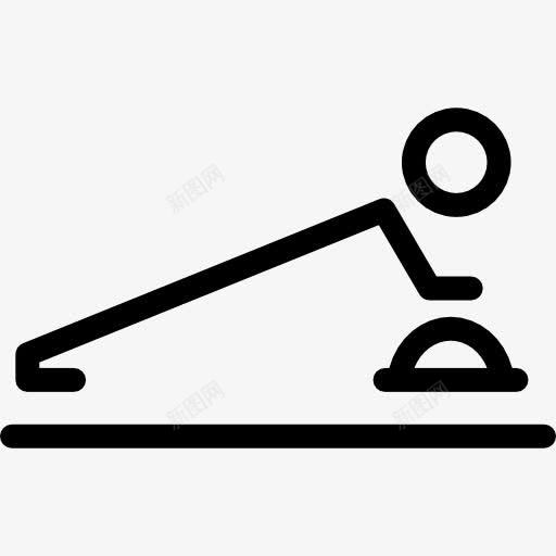 博苏球练习图标png_新图网 https://ixintu.com 健身 坚持的人 普拉提 瑜伽 运动