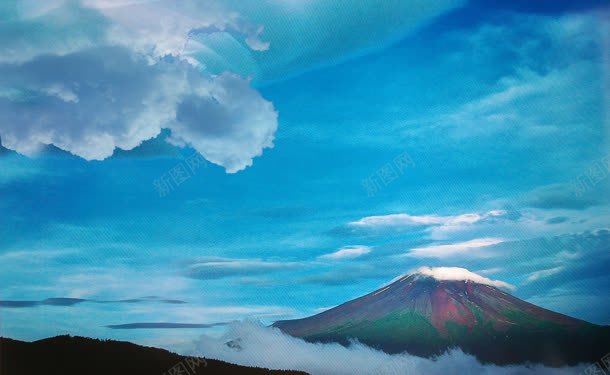 山景jpg设计背景_新图网 https://ixintu.com 山景