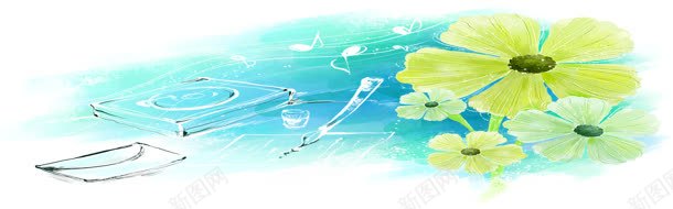 梦幻手绘花朵背景图jpg设计背景_新图网 https://ixintu.com 梦幻 背景 花朵