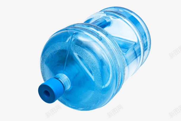 手绘蓝色净水桶png免抠素材_新图网 https://ixintu.com 净水桶 塑料水桶 容器 矢量手绘 蓄水 蓝色 装水容器