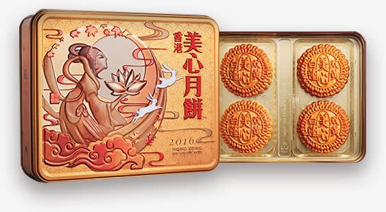 铁盒月饼png免抠素材_新图网 https://ixintu.com 中国传统美食 月饼盒 美心双黄月饼 美心月饼 舌尖上的中国 食物