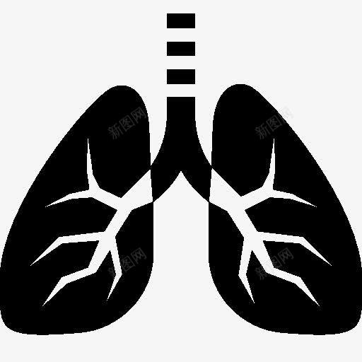 保健肺图标png_新图网 https://ixintu.com healthcare lungs temperature 医疗保健 温度 肺 黑肺