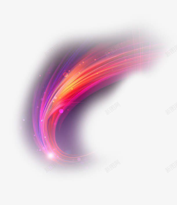 光png免抠素材_新图网 https://ixintu.com 光速 彩光 科技光速 装饰