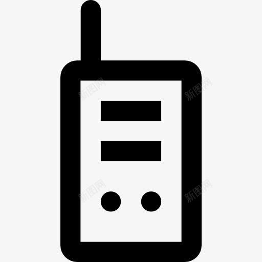 对讲机图标png_新图网 https://ixintu.com 对讲机 技术 警察 通信 频率