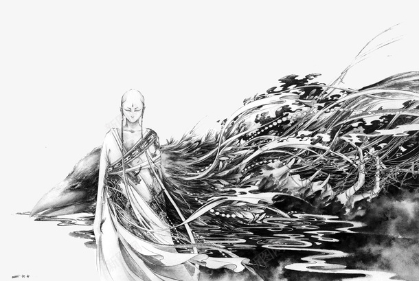 水墨鹰水墨丹青png免抠素材_新图网 https://ixintu.com 免抠 免抠素材 水墨丹青 水墨画 水墨鹰 老鹰 装饰素材