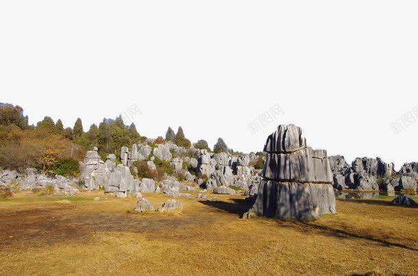 云南石林风景矢量图eps免抠素材_新图网 https://ixintu.com 云南 旅游 景点 自然 风景 矢量图