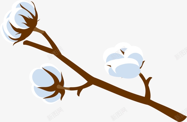 水墨画雪白的棉花矢量图eps免抠素材_新图网 https://ixintu.com 棉花 水墨 水墨棉花 矢量棉花 雪白的棉花 饱满的棉花 矢量图