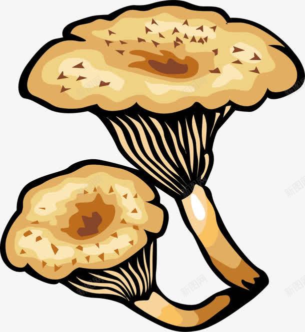 黄色蘑菇png免抠素材_新图网 https://ixintu.com 卡通 菌菇 菌菇拼盘 菌菇汤 野生菌菇 食物 黄色