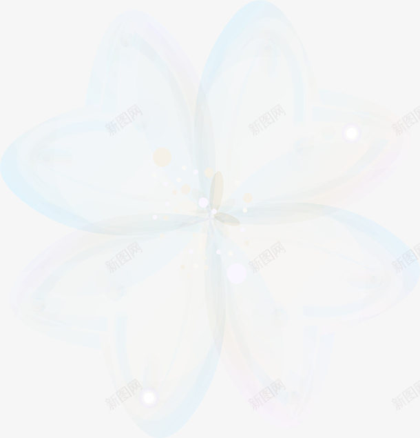 手绘白色花朵花瓣png免抠素材_新图网 https://ixintu.com 唯美花瓣 小清新 手绘花朵 水彩 白色花朵 简约
