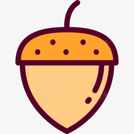 Acorn图标png_新图网 https://ixintu.com 健康食品 有机食品和餐厅 橡子 素食 食品