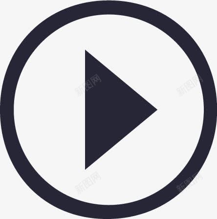 播放按钮矢量图图标eps_新图网 https://ixintu.com 播放按钮 矢量图
