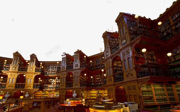 葡萄牙马夫拉图书馆png免抠素材_新图网 https://ixintu.com 名胜古迹 旅游风景 著名建筑