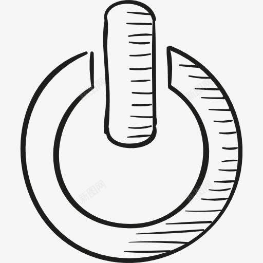关闭按钮图标png_新图网 https://ixintu.com 按钮 电源 电源按钮 计算 计算机技术